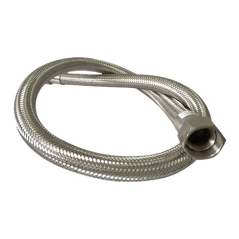 Water Inlet Pipe Hot And Cold Hose Stainless Steel Metal Hose Metal Flexible Braided Hose And