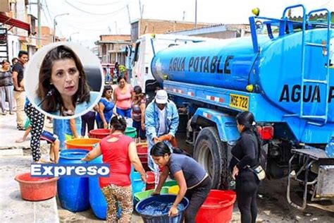 Descontento En Piura Por Falta De Agua Ministra De Vivienda En La Mira