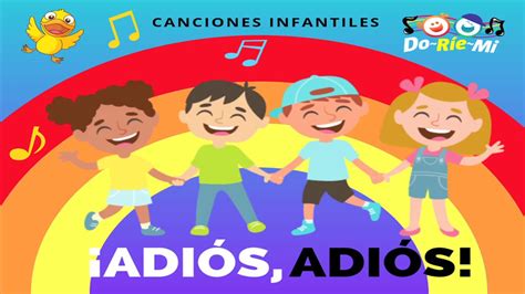 Canción AdiÓs AdiÓs 👋🏻 Clase De Estimulación Musical Canciones Para Niños Doriemi Youtube