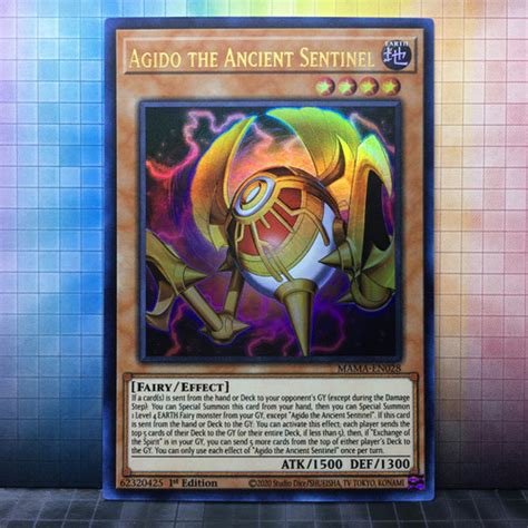 Jual Yugioh Agido The Ancient Sentinel Mama Ultra Rare Jakarta