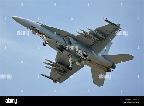 Boeing Fa 18 Ef Super Hornet At Farnborough International Air Show