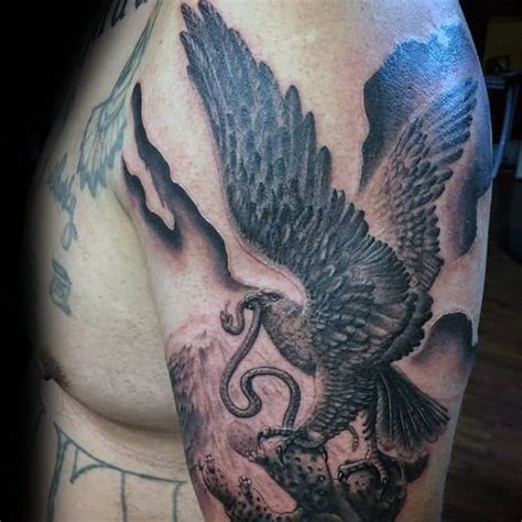 Mexican Eagle Tattoo Designs For Men Guide