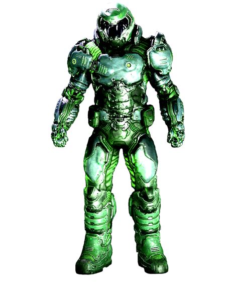 Image Doom Slayer Neon Greenpng Fantendo Nintendo Fanon Wiki