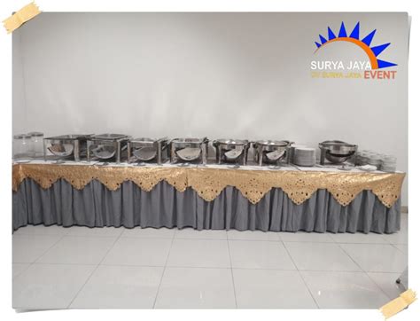 meja prasmanan – Surya Jaya Rental Equipment 0877-8057-7743