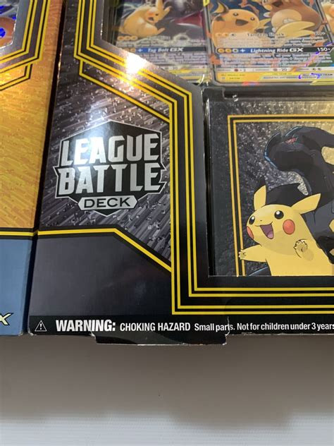 Mavin Pokemon Tcg League Battle Deck Pikachu And Zekrom Gx Reshiram