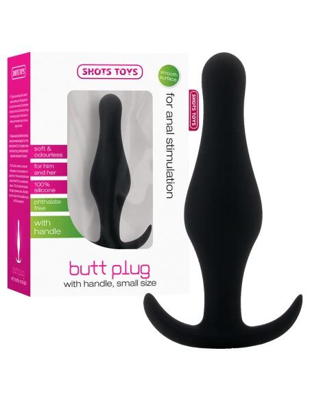 Plug Anal Butt Plug Pega Preto Pequeno