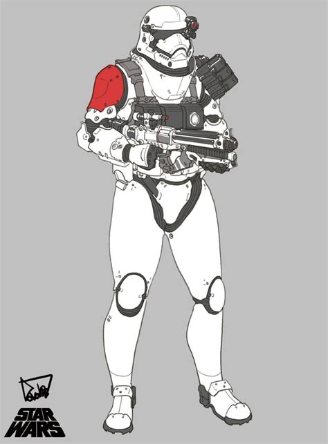 My Version First Order Trooper By Obokhan On Deviantart Star Wars