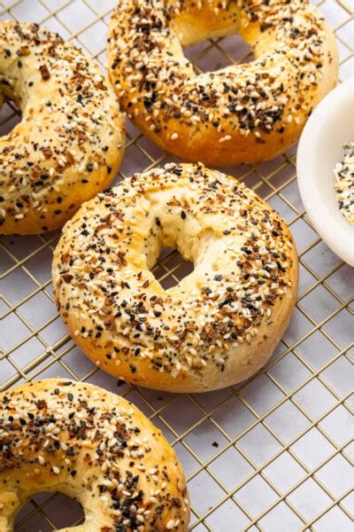 Easy 4 Ingredient Protein Bagels - Eating Bird Food