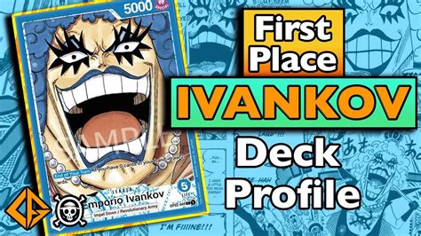 First Place Ivankov Or Not HEE HAW Deck Profile One Piece TCG