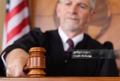 Judge In A Courtroom High-Res Stock Photo - Getty Images