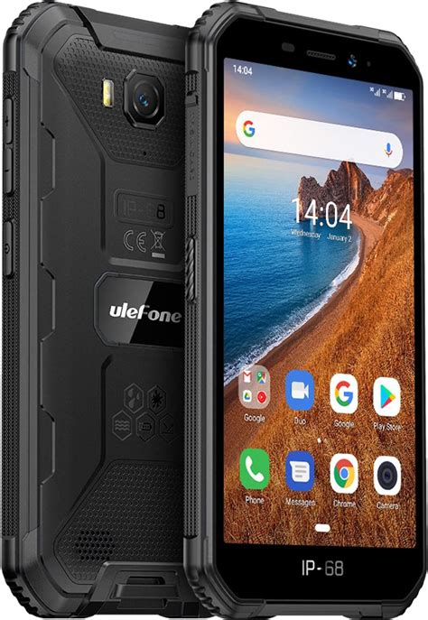 Ulefone Smartphone Resistente Armor X Rugged Phone Desbloqueado