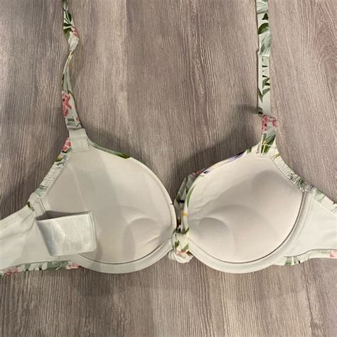 H M Swim H M Padded Floral Bikini Top 32b Poshmark