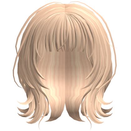 Blonde Dreamy Fangirl Cut Roblox