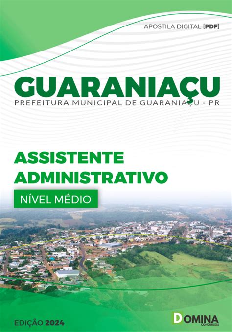 Apostila Digital Concurso Prefeitura De Guarania U Pr