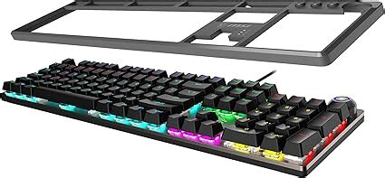 MSI Forge GK RED US Mechanical Keyboard RED SWITCHES Hot Swappable RGB Ergonomic Anti
