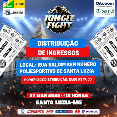 Jungle Fight Realiza Distribui O De Ingressos Nesta Ter A Para Evento