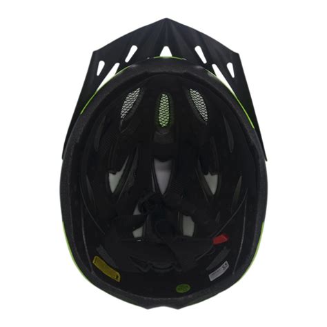 Capacete Ciclismo Gts Gwt Super Led Adulto Grande Verde