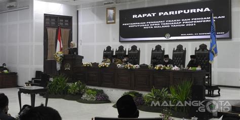 Rapat Paripurna Penyampaian Pendapat Fraksi Dan Pengambilan Keputusan