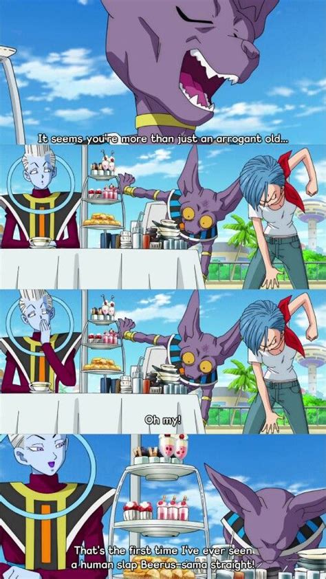 Bulma Beerus And Whis Dragon Ball Super Funny Anime Dragon Ball Goku Anime Dragon Ball Super