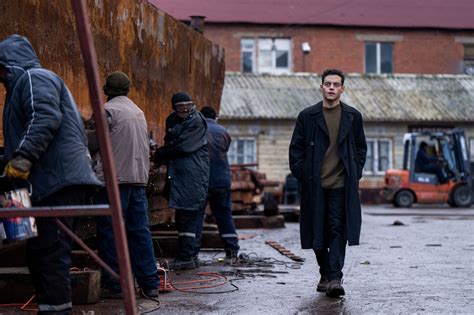 The Amateur Cast Interviews Rami Malek Rachel Brosnahan Laurence Fishburne Caitriona