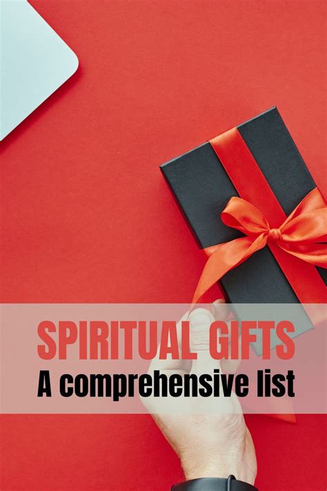 Spiritual Gifts | A full list of all the gifts in the bible | Spiritual ...