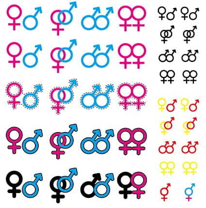 Sex symbol vector material eps svg | UIDownload