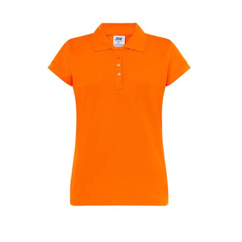 Polo JHK Regular 210 Woman Orange Lince Sports Loja On Line De