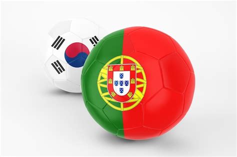 Premium Photo | Portugal VS South Korea