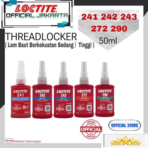 Jual Henkel Loctite Threadlocker Ml Lem Loctite