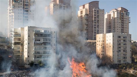 Las Fotos De La Ola De Incendios Que Azota A Israel Hay Miles De