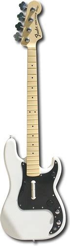 Best Buy Mad Catz Rock Band Wireless Fender Precision Bass For Xbox 360 White Rbl986602b