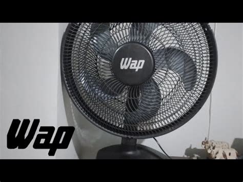 Ventilador De Mesa Wap Rajada Turbo Cm W Youtube