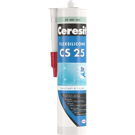 Silicon Sanitar Ceresit CS 25 Transparent 280 Ml MatHaus