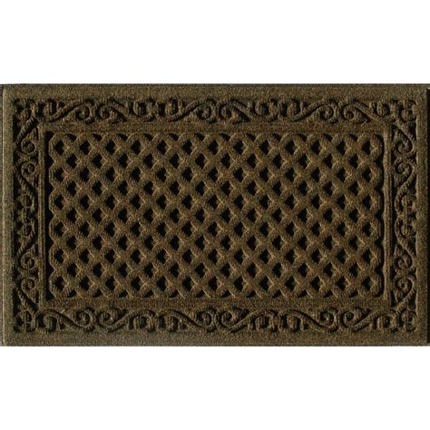 Trafficmaster Brown 18 In X 30 In Door Mat 60 883 1403 01800030 The