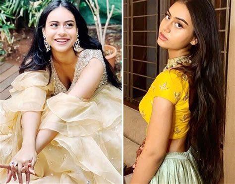 Kajols Daughter Nysa Devgn Looks Drop Dead Gorgeous In Latest Lehenga Look