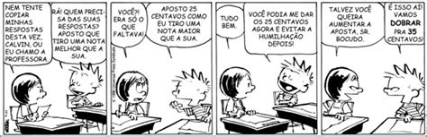 Educa O Infantil Um Mundo A Descobrir Tirinhas Do Calvin