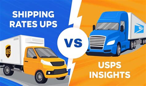 Choosing Your Shipping Partner Shipping Rates Ups Vs Usps Insights