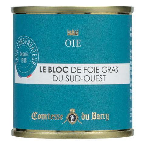 Bloc De Foie Gras D Oie Du Sud Ouest Comtesse Du Barry