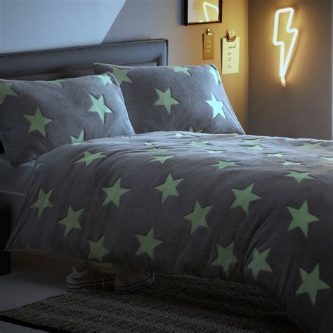 Safe Nights Stars Duvet Cover Set Cot Bed Silentnight