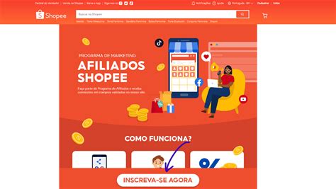 Passo A Passo De Como Ser Afiliado Shopee