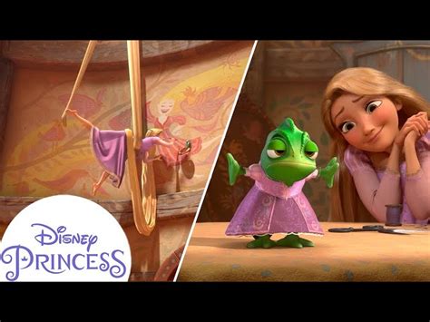 Tangled Rapunzel And Pascal S Adve English Esl Video Lessons