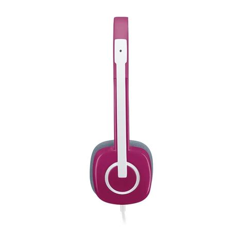 Logitech H150 Stereo Headset With Pink Color, Logitech Headsets - Logitech Electronic India Pvt ...