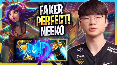 Faker Perfect Game With Neeko T Faker Plays Neeko Mid Vs Zed