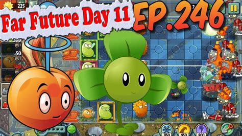 Plants Vs Zombies 2 Empeach Blover Citron And Laser Bean Far