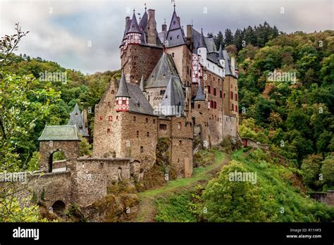 Burg Eltz In The Eifel One Of The Most Famous Castles In Germany