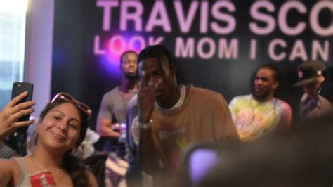 Travis Scott Look Mom I Can Fly Pop Up Youtube