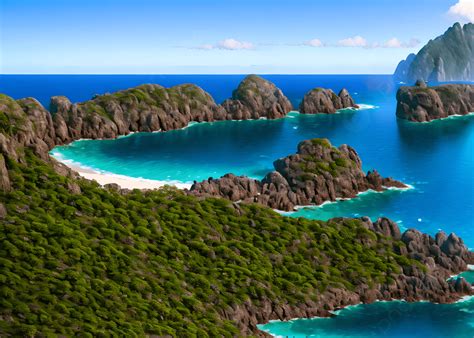 natural scenery  island   peaceful background nature island