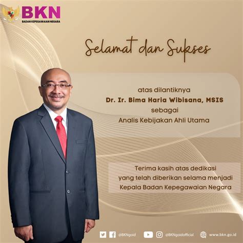 Asnkinibeda On Twitter Sobatbkn Kepala Bkn Periode Tahun