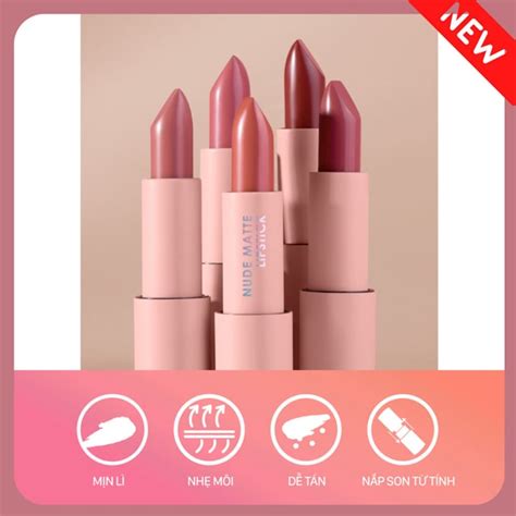 Son thỏi lì mịn Cathy Doll Nude Matte Lipstick