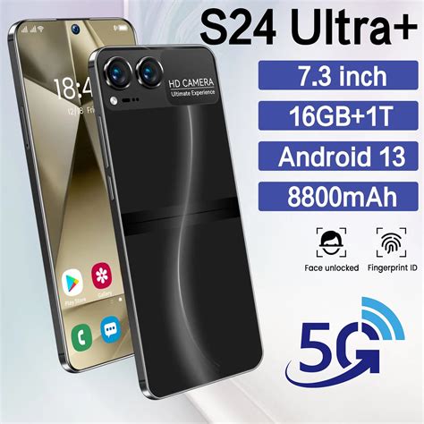 Smartphone S24 Ultra D Bloqu T L Phone Portable 5G 7 3 HD 16 Go 1